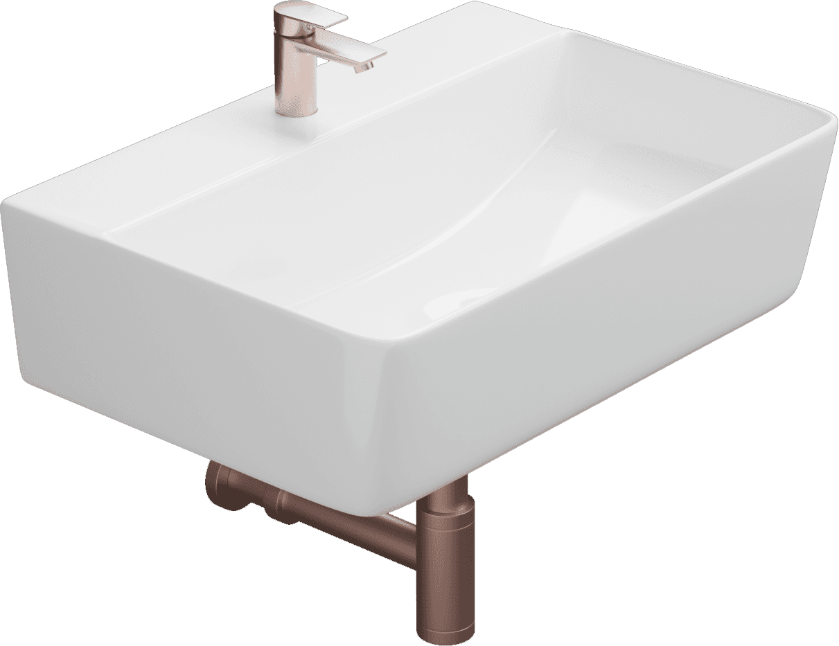 Wall Mounted Basin Anti - White - VerIndistries Inc.