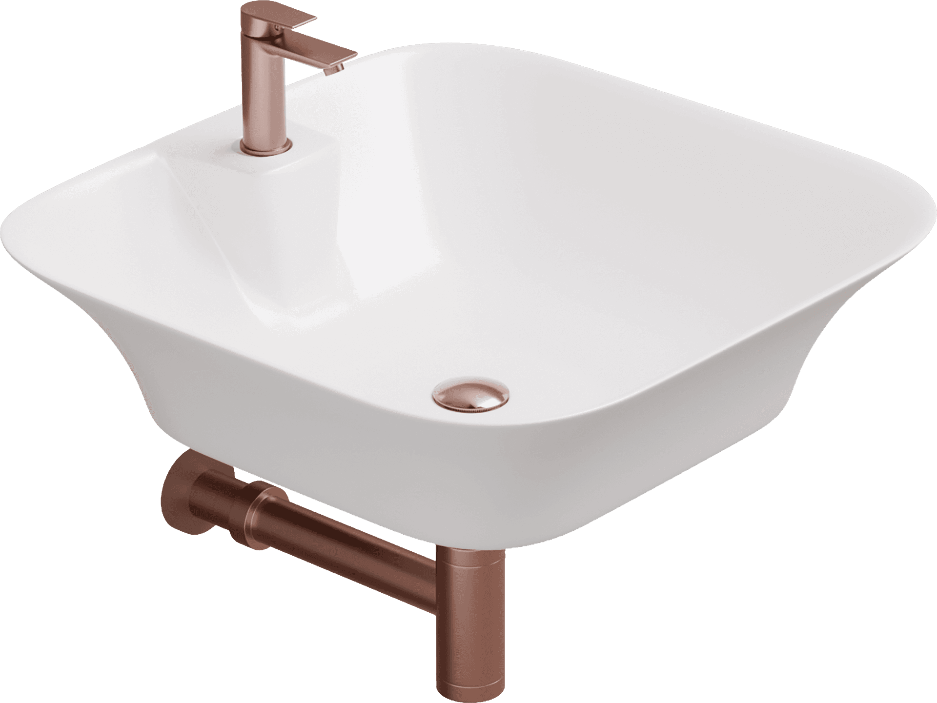 Wall Mounted Basin Dyna - White - VerIndistries Inc.