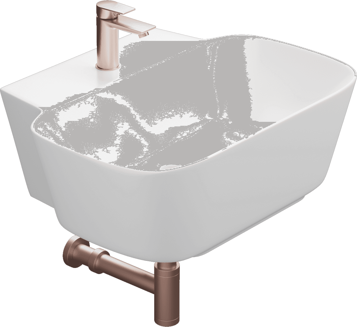 Wall Mounted Basin Rado - White - VerIndistries Inc.