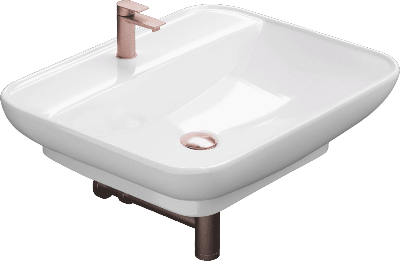 Wall Mounted Basin Techno - White - VerIndistries Inc.