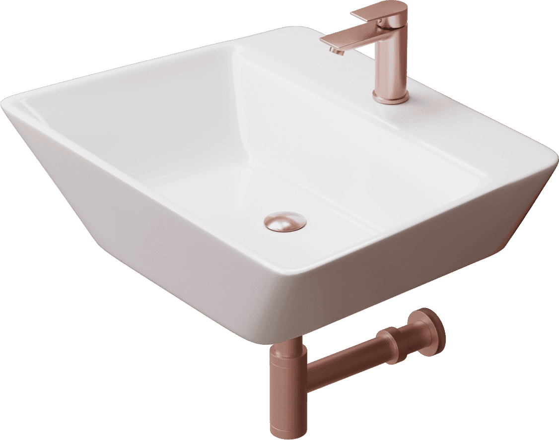 Wall Mounted Basin Rama - White - VerIndistries Inc.