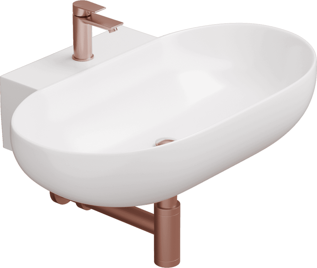 Wall Mounted Basin Aldo - White - VerIndistries Inc.