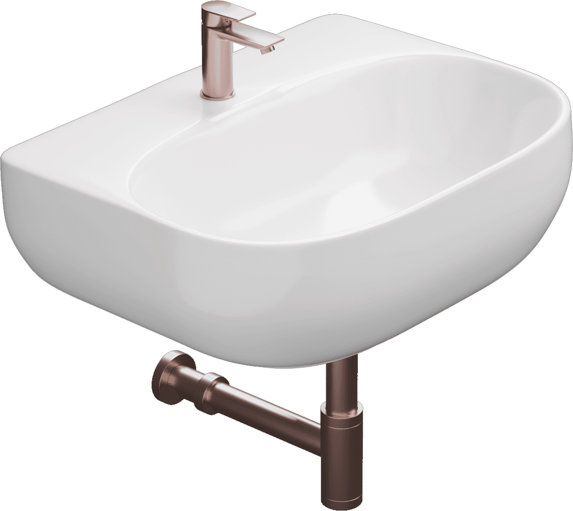 Wall Mounted Basin Oscar - White - VerIndistries Inc.