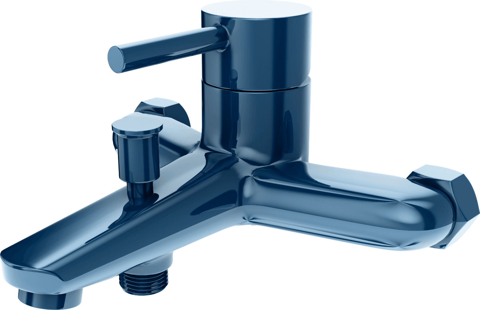 NIOM Single lever Bath / shower mixer - Nova Blue - Blue - VerIndistries Inc.