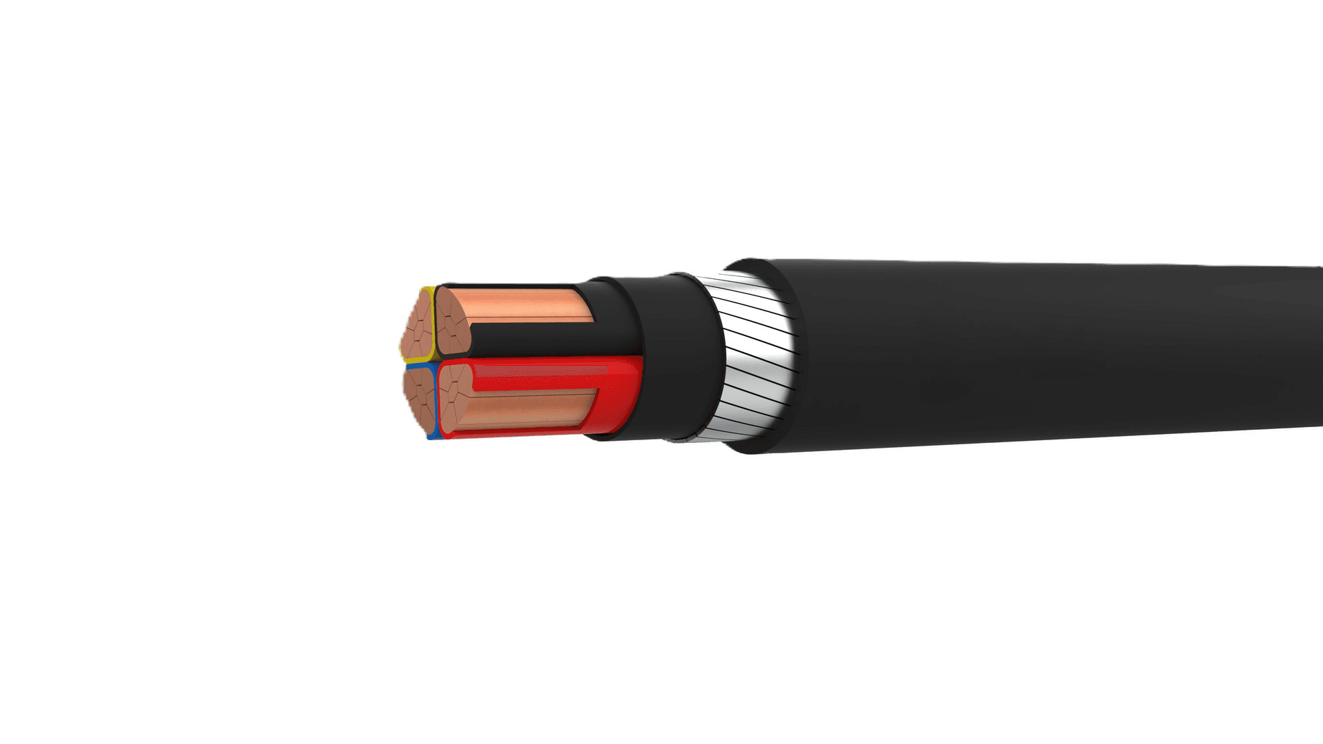 MC-3.5 Copper Conductor XLPE Insulated Armoured Power Cable (2XFY)