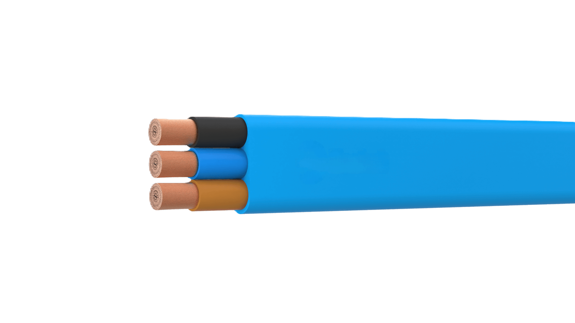 Submersible Flat Cable 3 & 4 Core