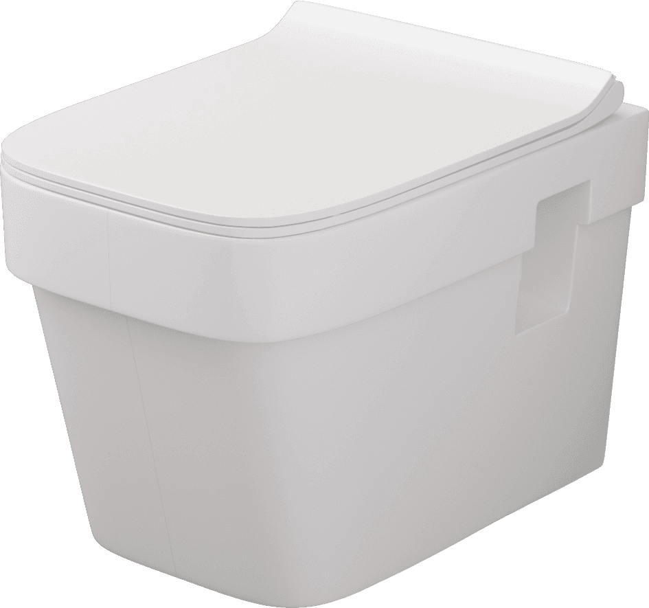 Wall Hung John - White - VerIndistries Inc.