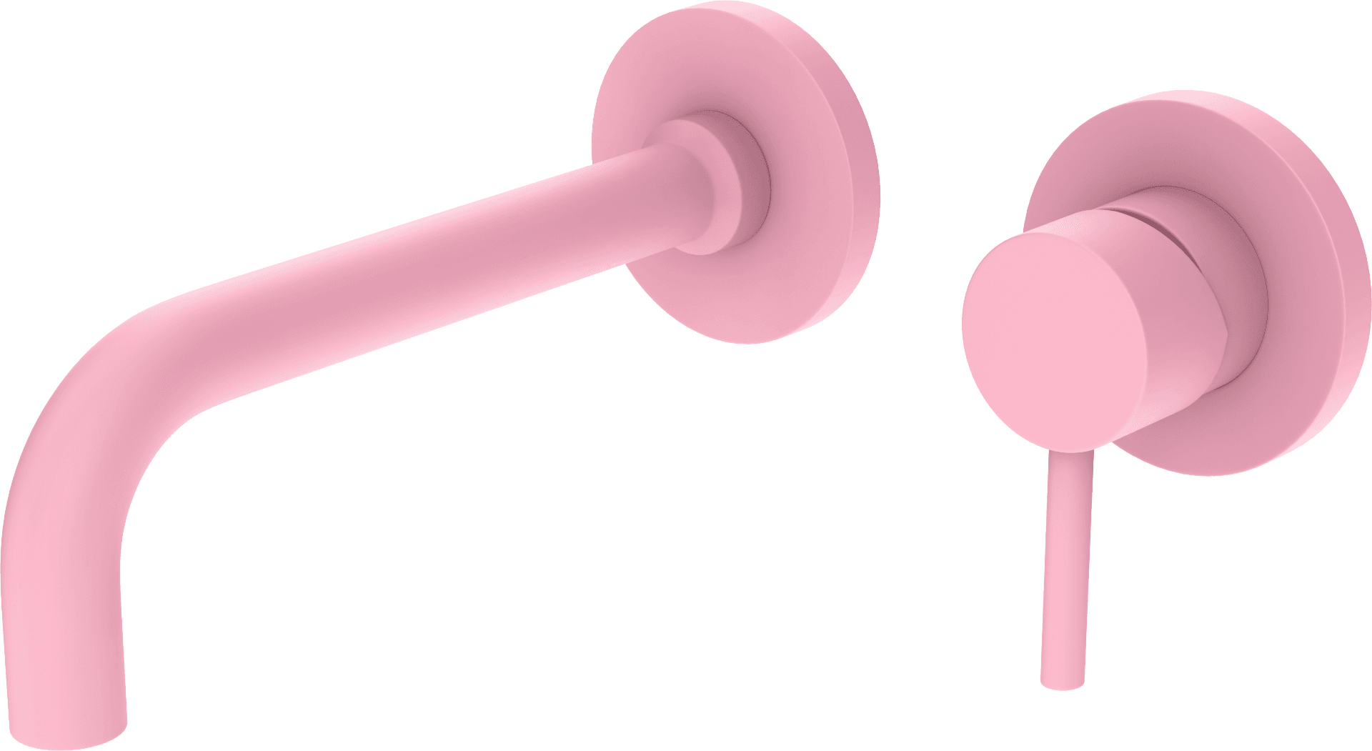 NIOM Single lever concealed Basin mixer - Blush Pink - Pink - VerIndistries Inc.