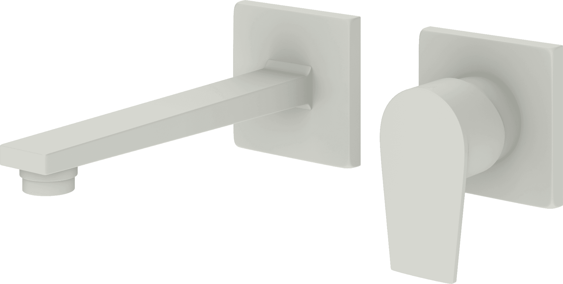 VEGAS Single lever concealed Basin mixer - Oxford White - White - VerIndistries Inc.