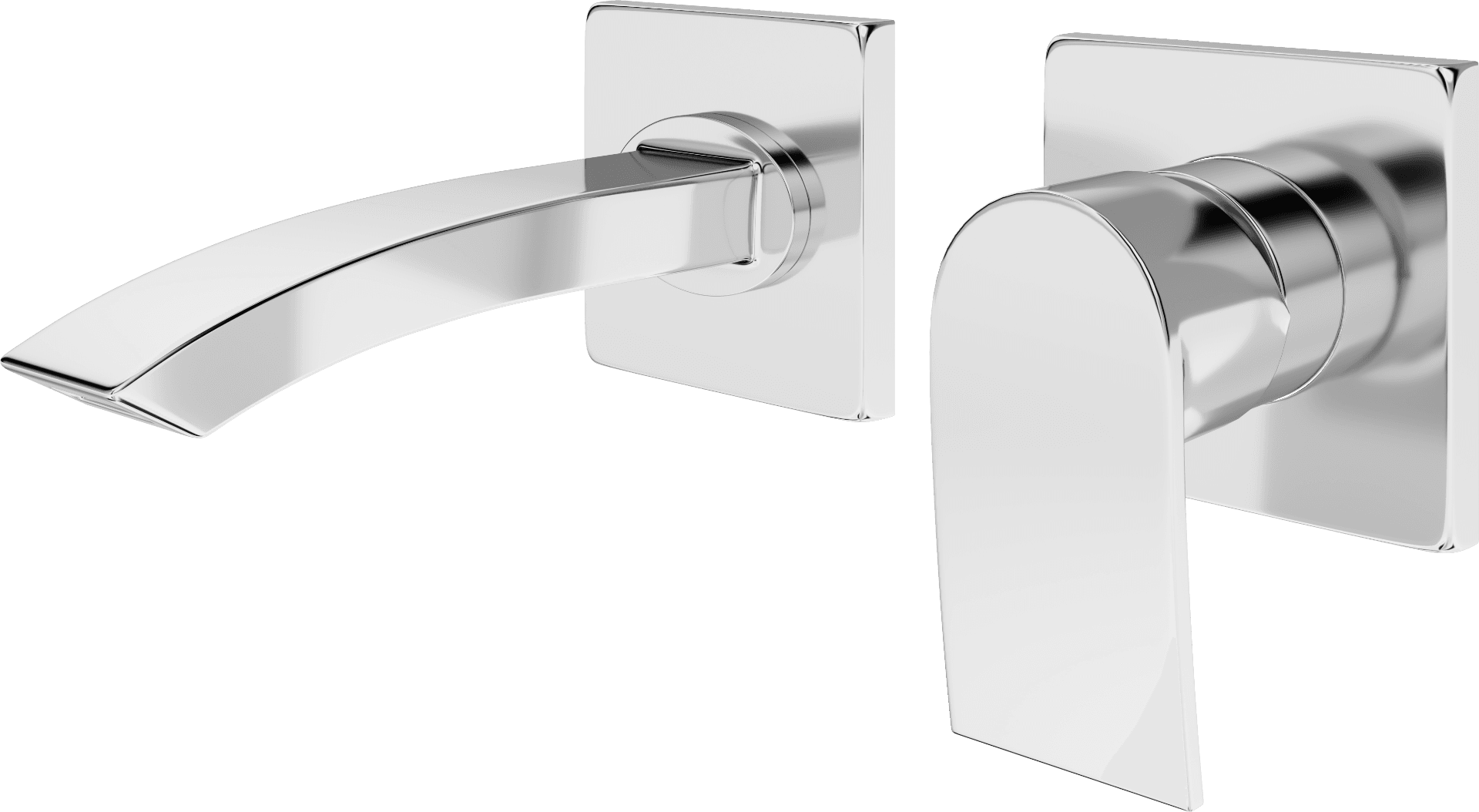 NEBULA Single lever concealed Basin mixer - Crystal Crome - Crome - VerIndistries Inc.