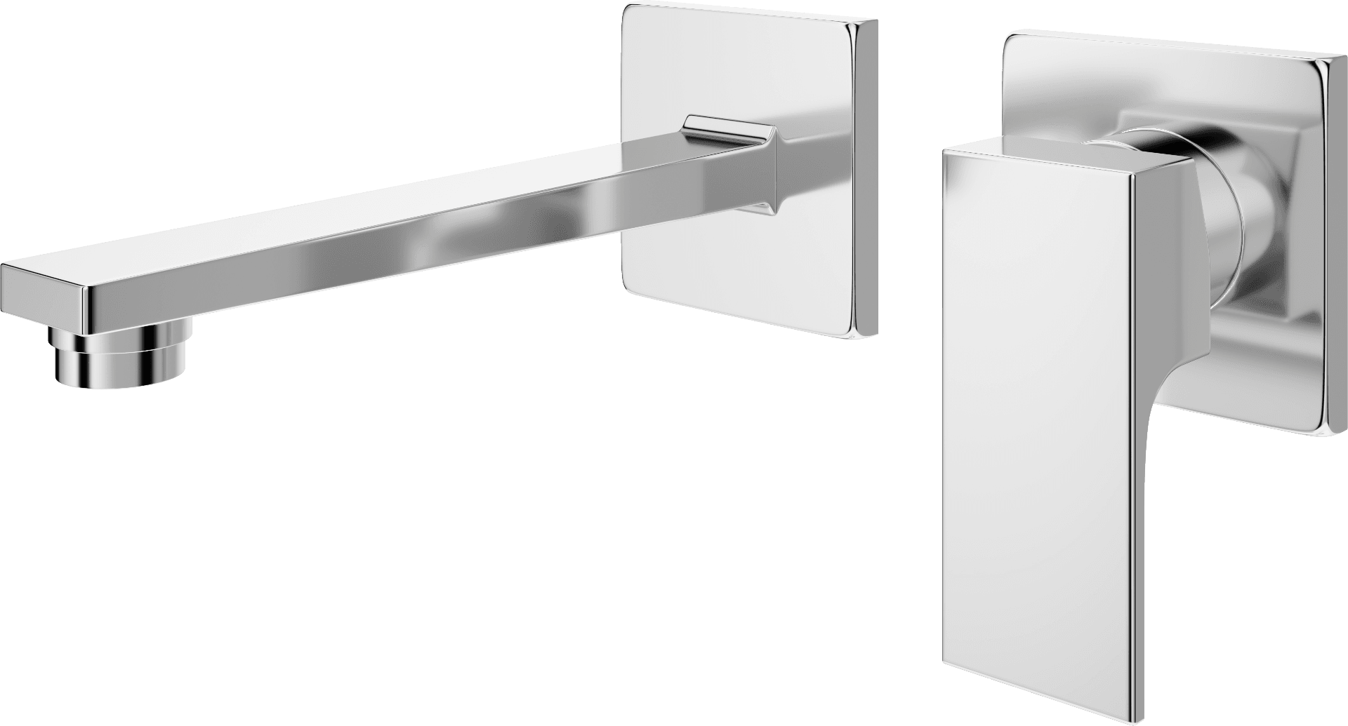 PHANTOM Single lever concealed Basin mixer - Crystal Crome - Crome - VerIndistries Inc.