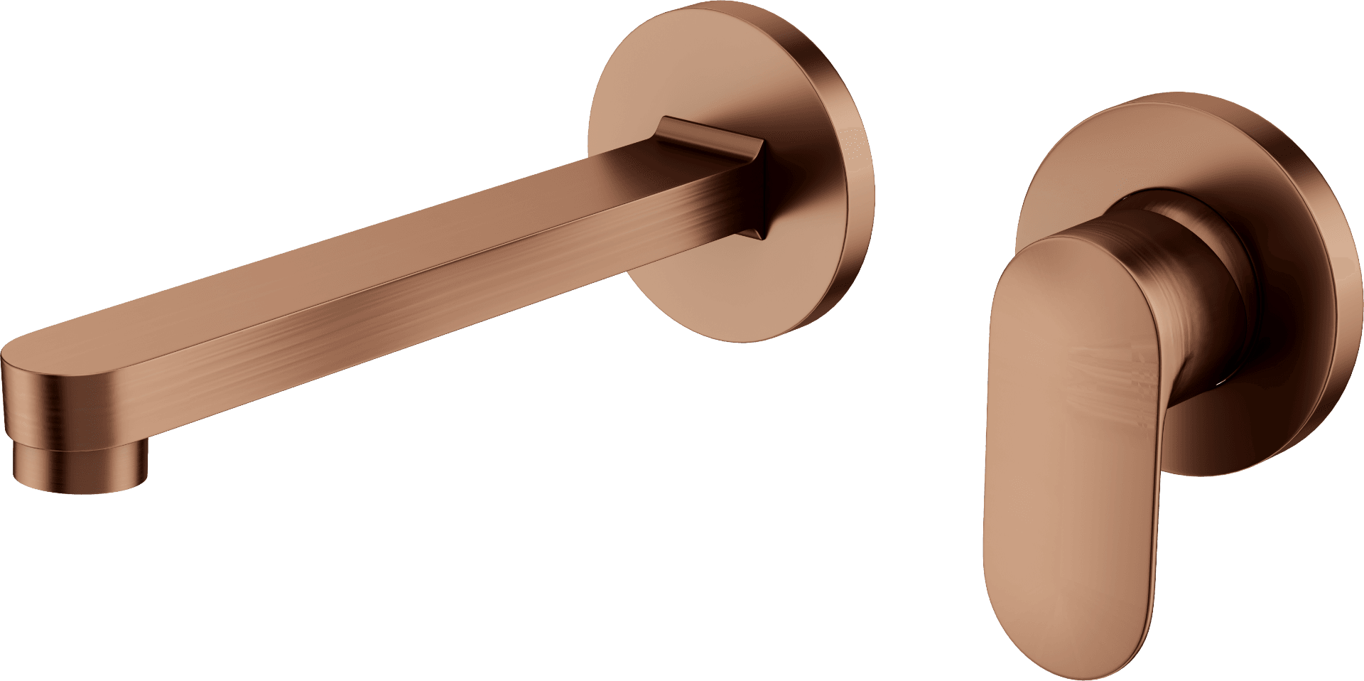 HELIOS Single lever concealed Basin mixer - Coral Gold - Rose Gold - VerIndistries Inc.