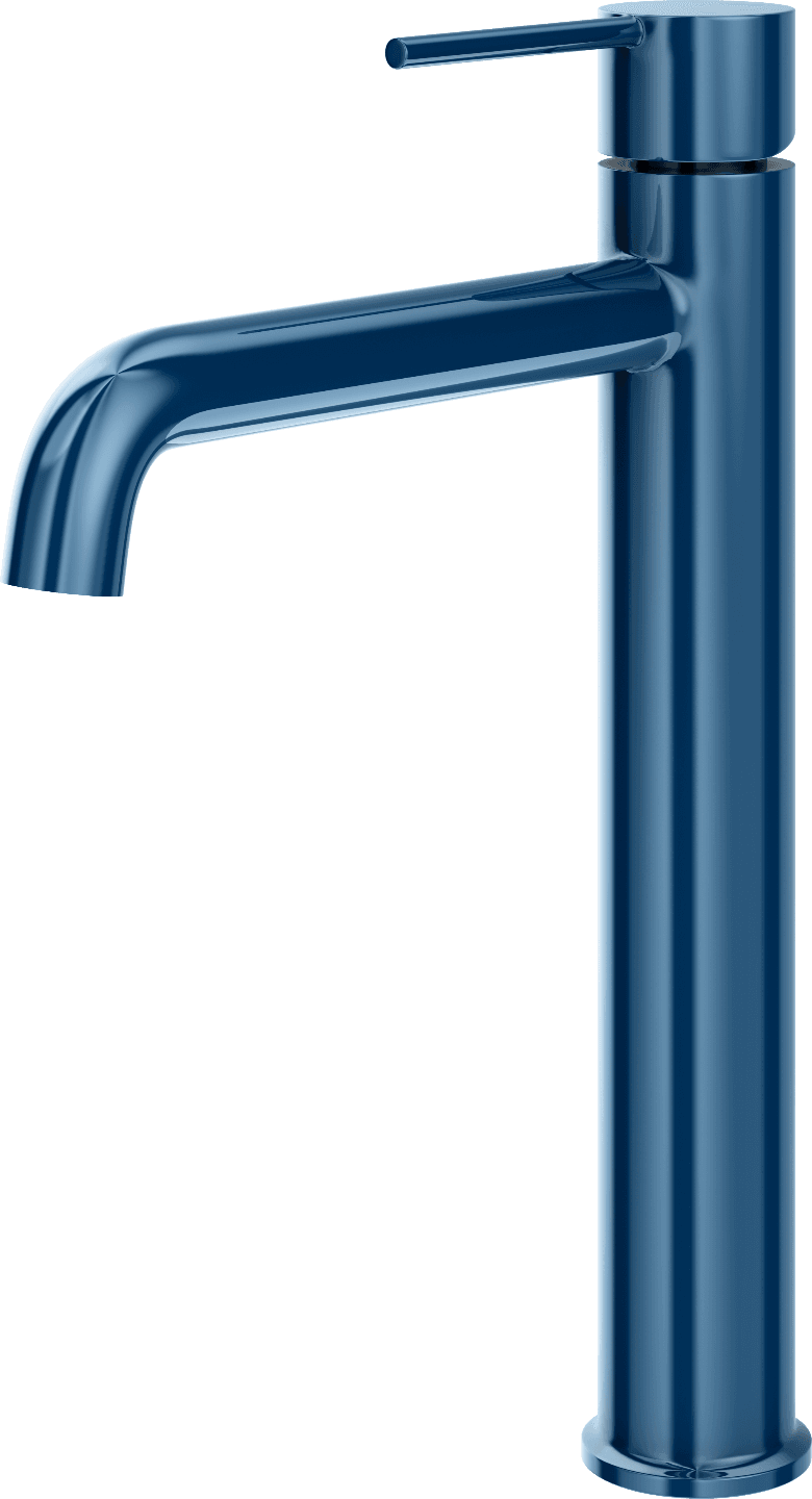 NIOM Single lever Basin mixer (Tall) - Nova Blue - Blue - VerIndistries Inc.