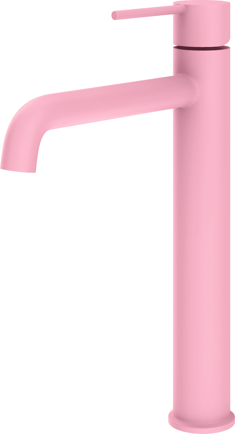 NIOM Single lever Basin mixer (Tall) - Blush Pink - Pink - VerIndistries Inc.
