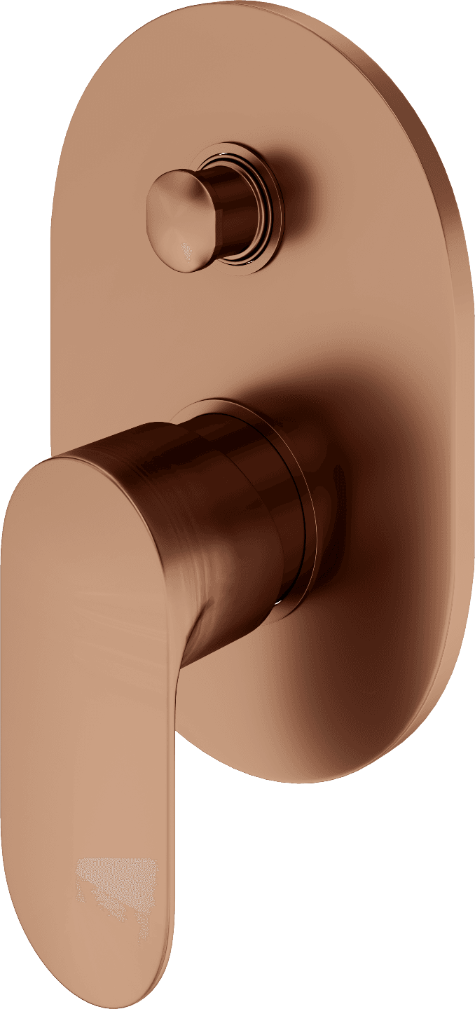 HELIOS Single lever concealed shower mixer - Coral Gold view 2