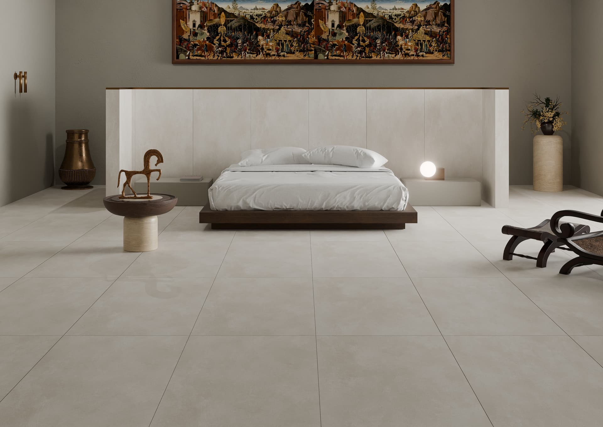 Urbantek Gris - Matt Concrete ceramic tiles by VerIndistries Inc.