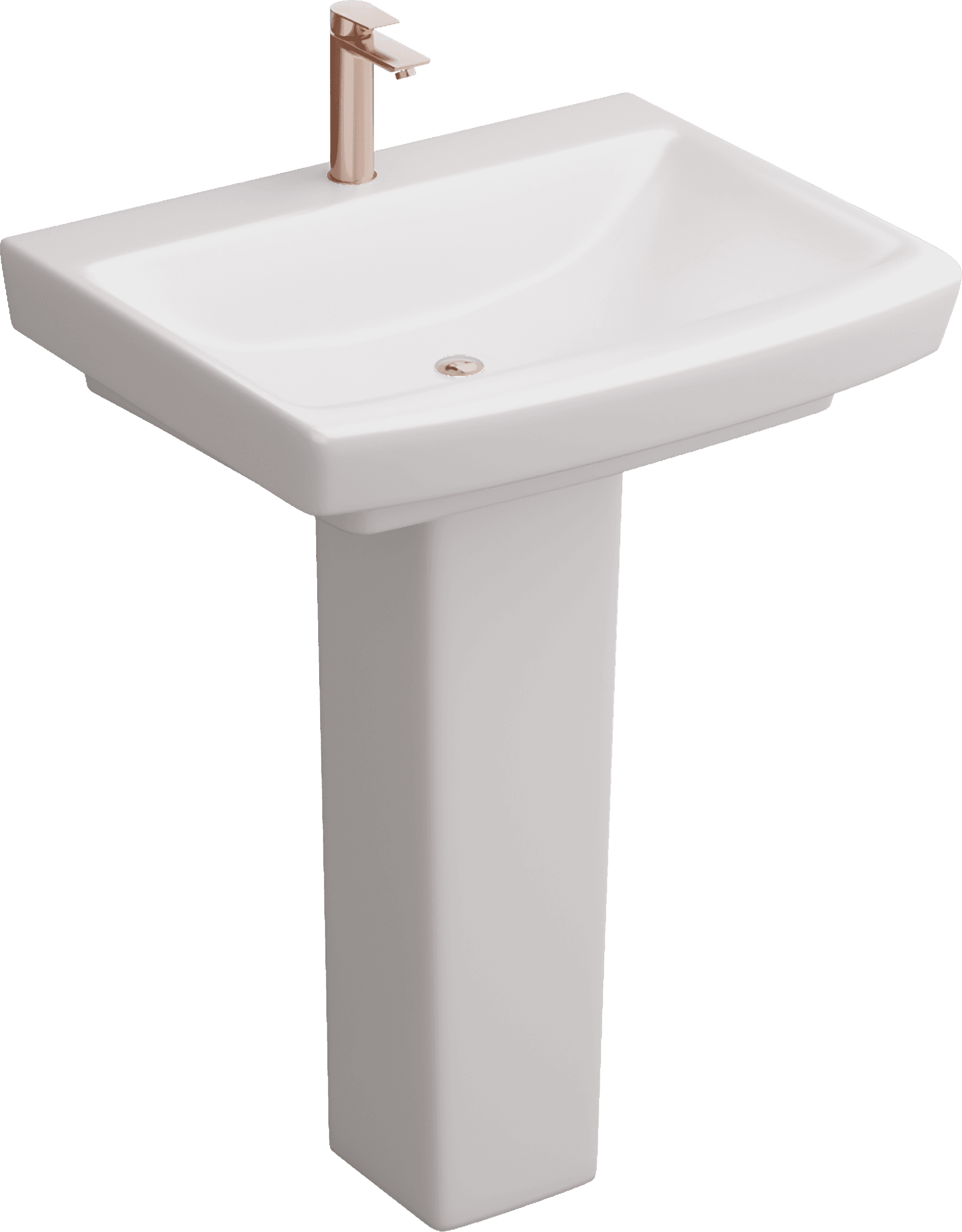 Full Pededstal Vision - White - VerIndistries Inc.
