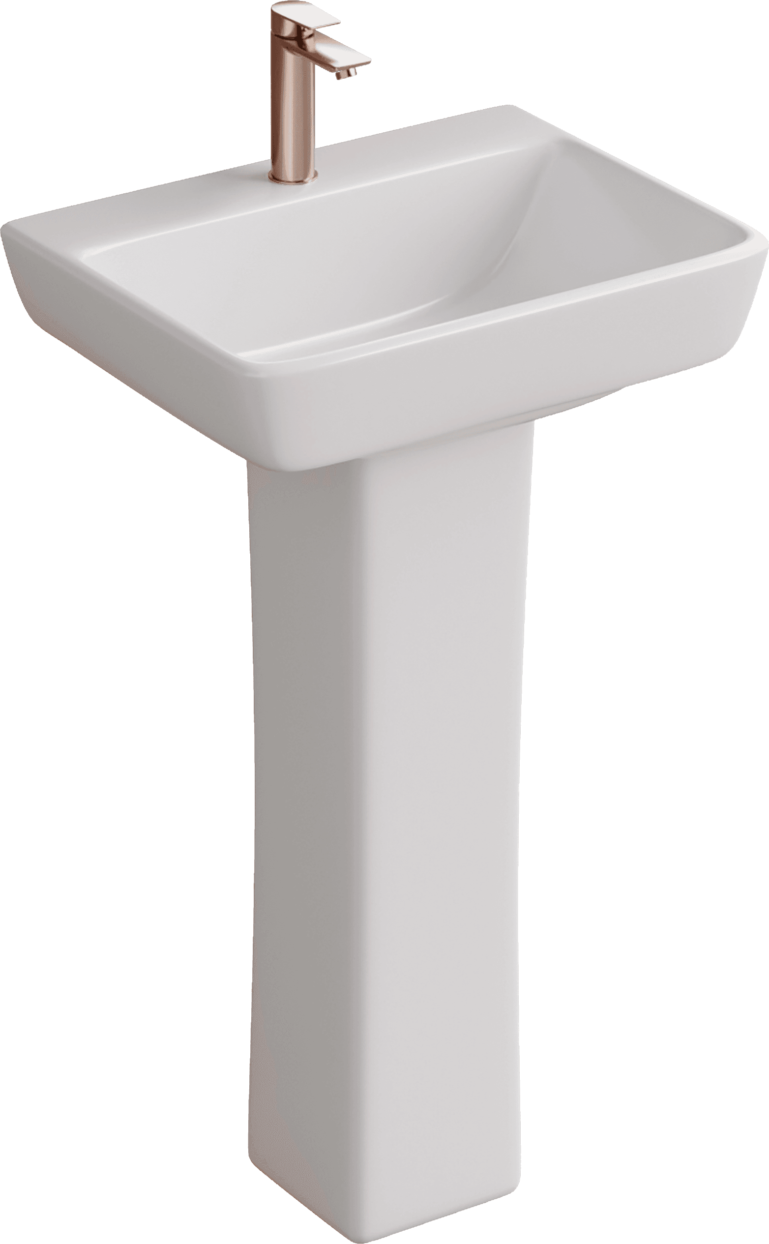 Full Pededstal Rex - White - VerIndistries Inc.